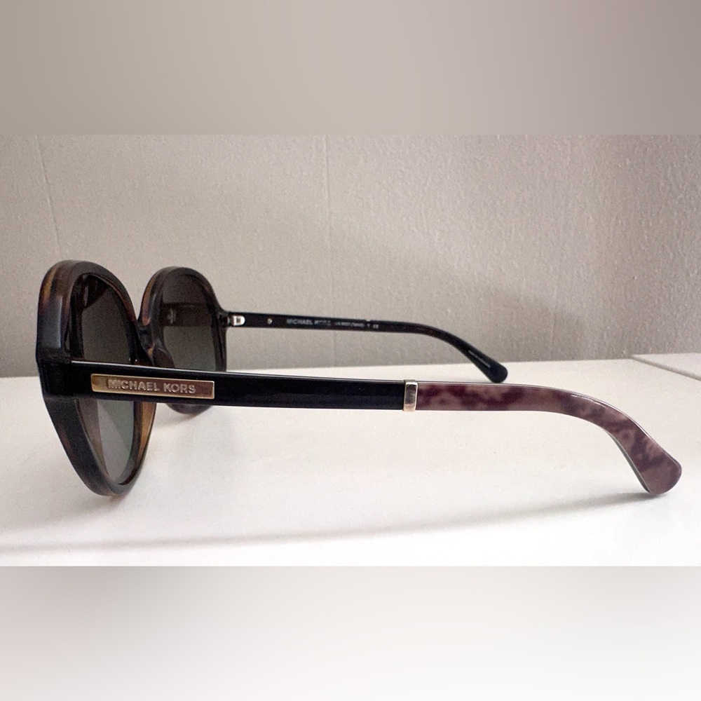 Michael Kors Tortoise Gradient Oversized Women's Sunglasses - Picture 8 of 16